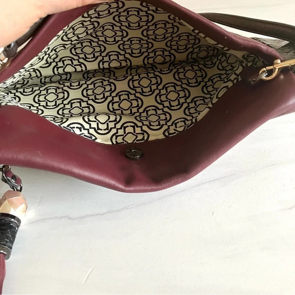 Rafe New York Patchwork Fringe Bead shoulder bag‎ Clutch - Picture 4 of 7